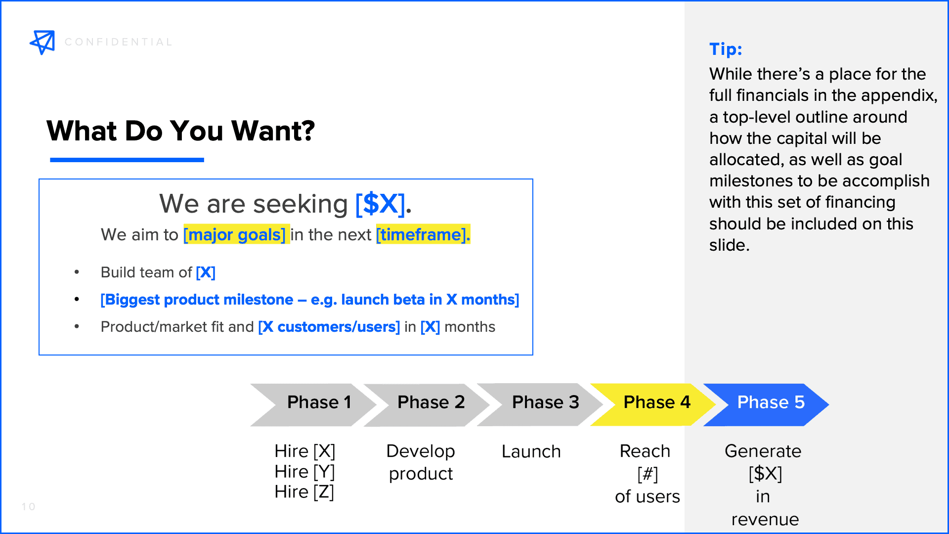 Pitch Deck Month The "Ask" Slide NextView Ventures